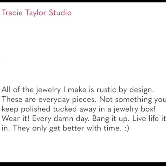 Hanukkah sale! Rustic star necklace - Picture 7 of 7